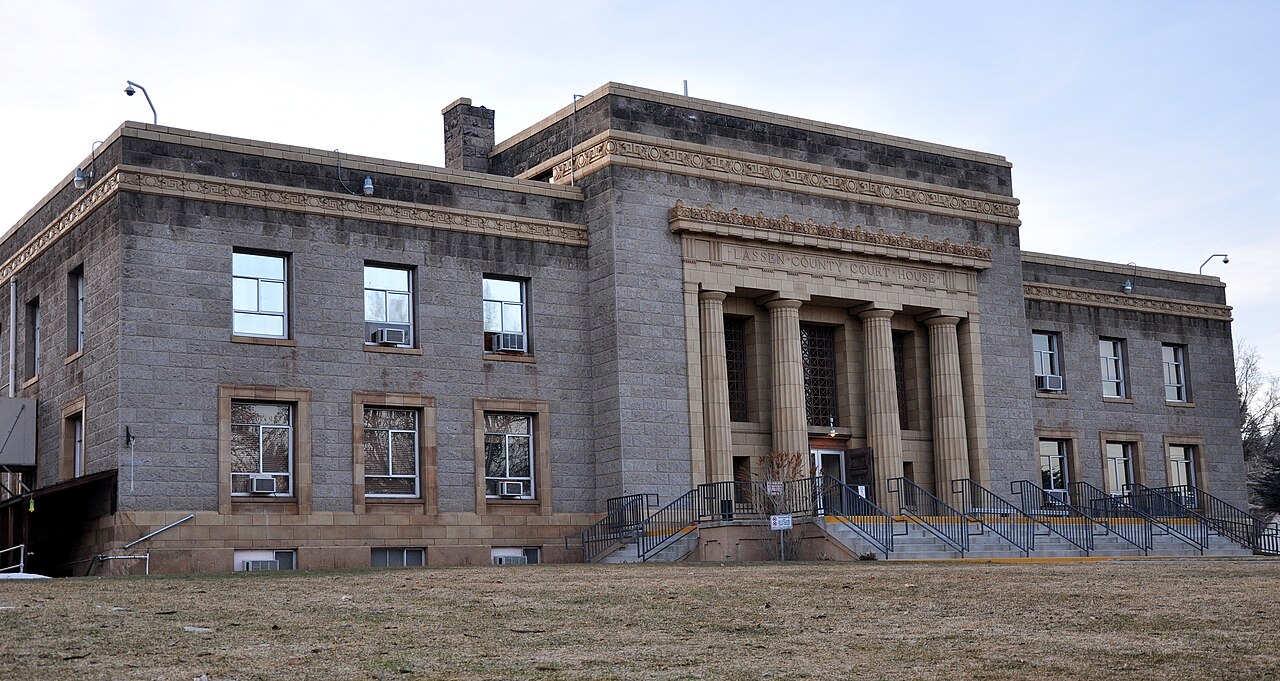 Lassen County Courthouse in Susanville, California