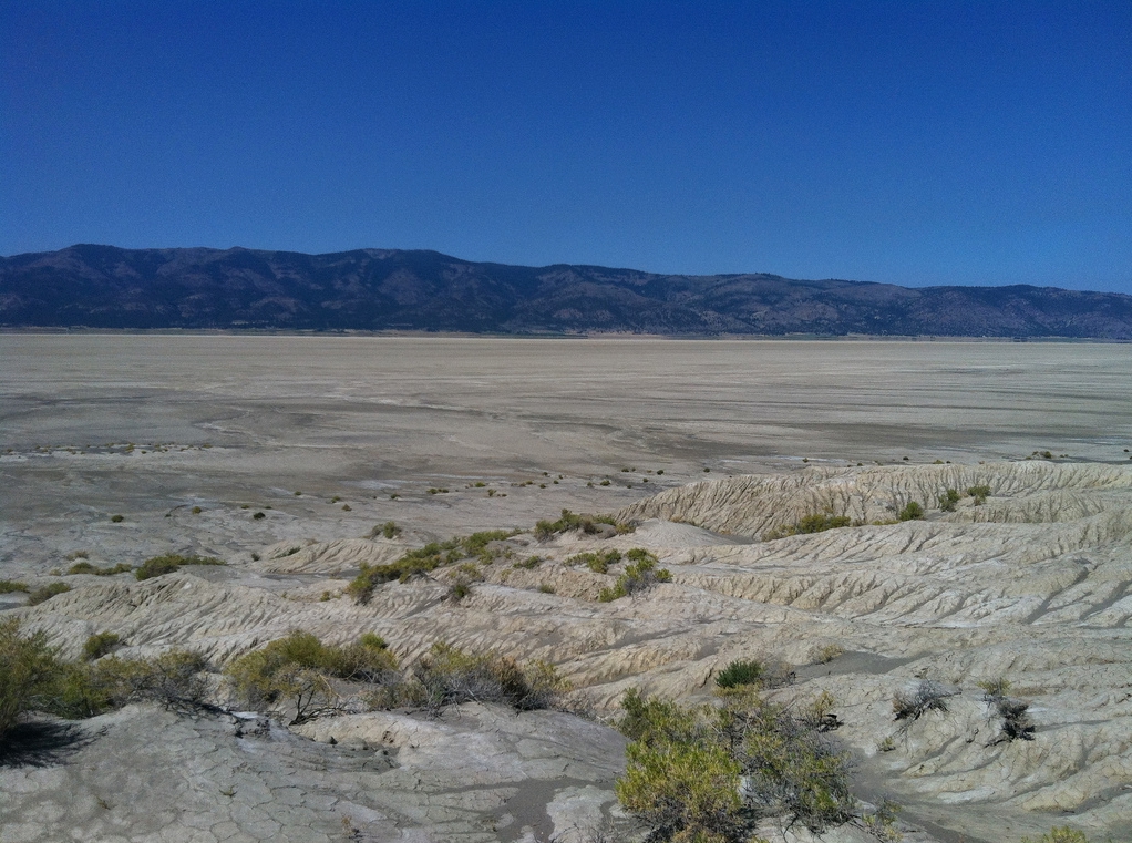 Wide view across Surprise Valley, Modoc County, California