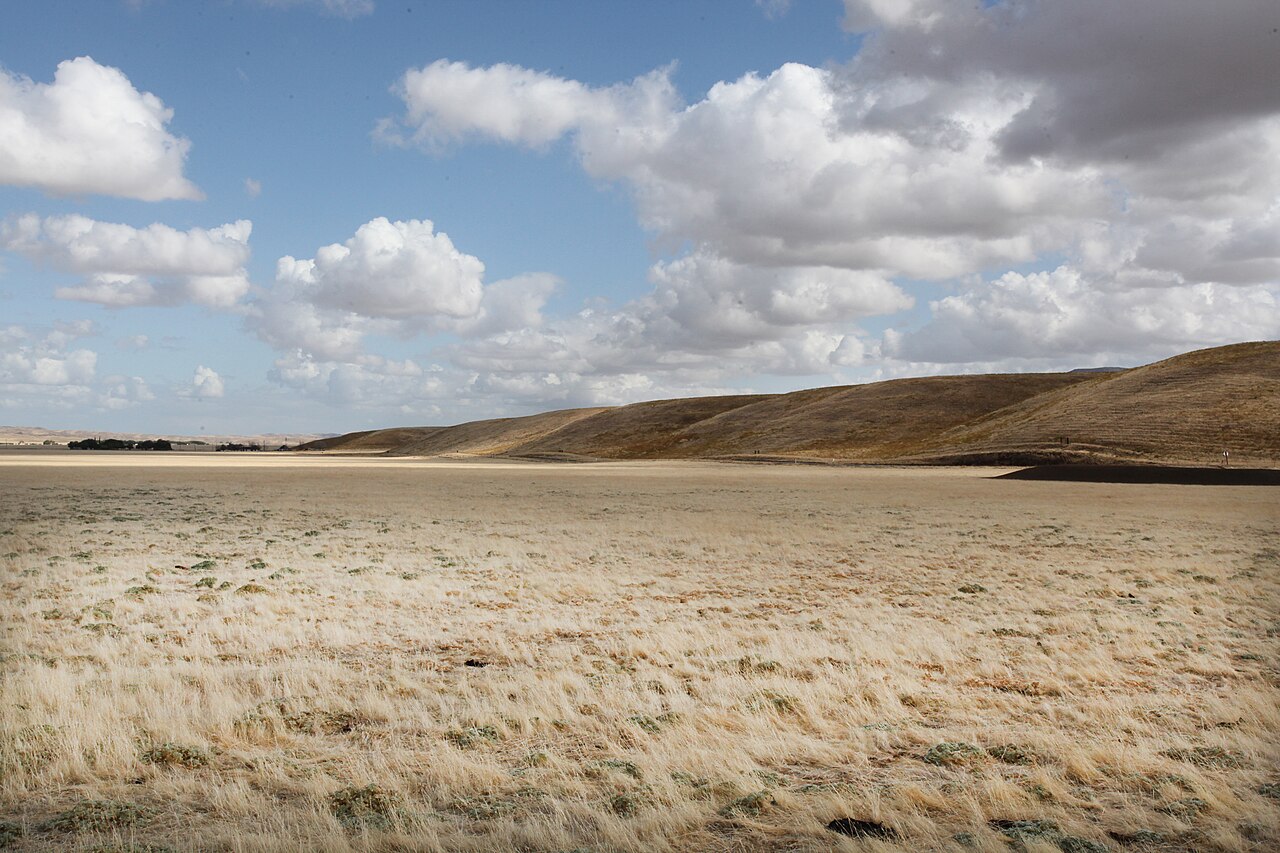 Panoche Valley grassland and hills in San Benito County, California
